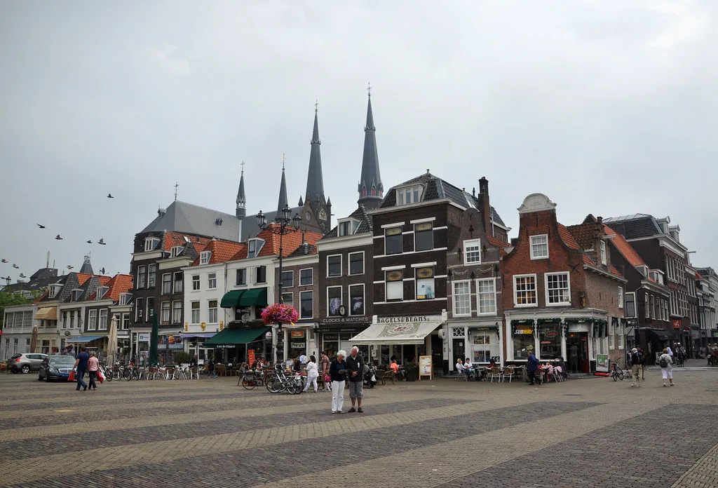 The Markt in Delft.