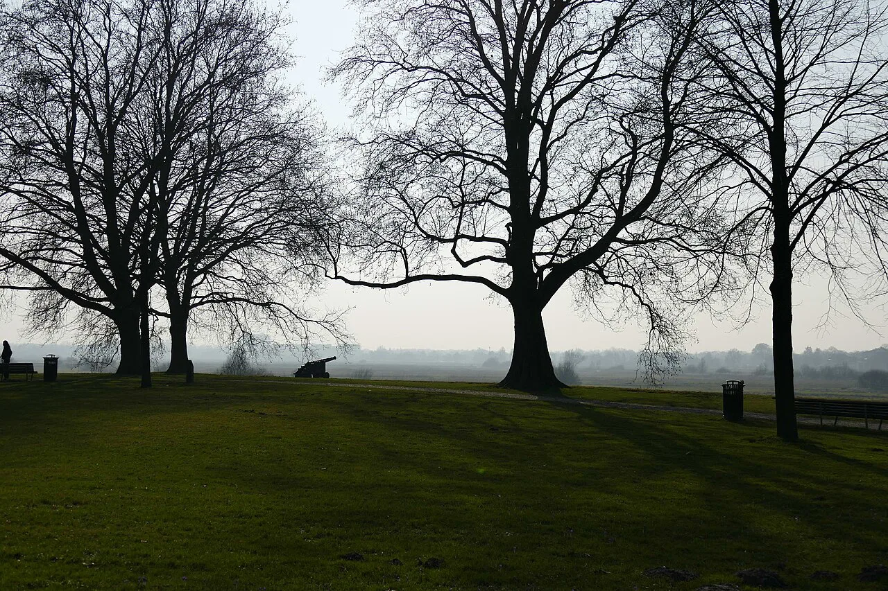 A cannon on Bastion Oranje, Den Bosch.