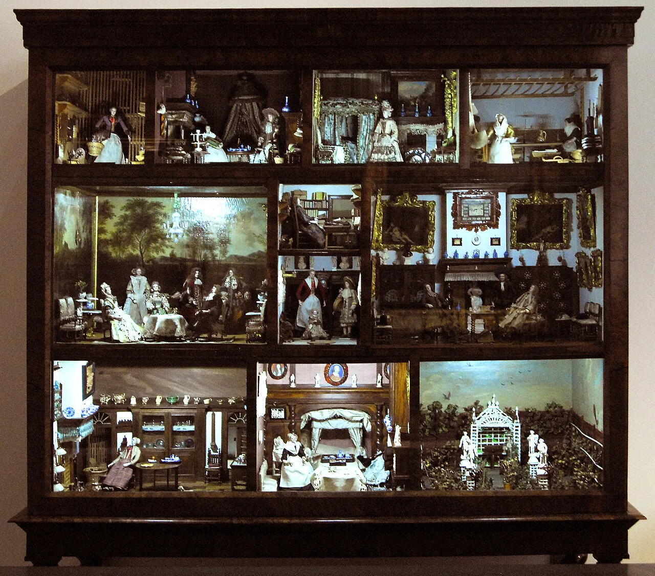 The Petronella de la Court dolls' house in the Centraal Museum, Utrecht.