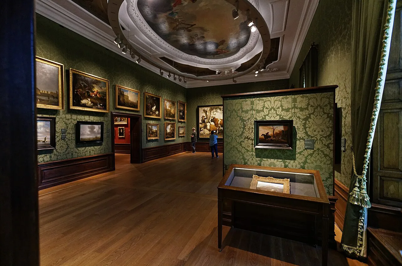 A gallery room in the Mauritshuis, The Hague.