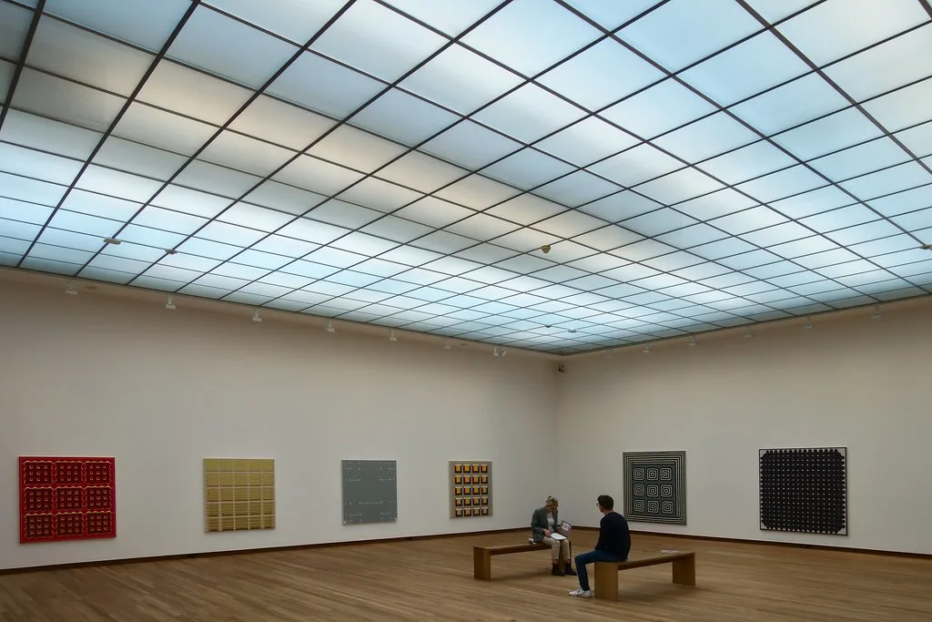 A gallery in the Bonnefanten Museum, Maastricht.