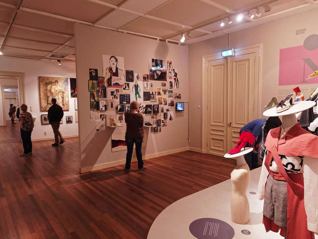 An exhibition room in the Centraal Museum, Utrecht.