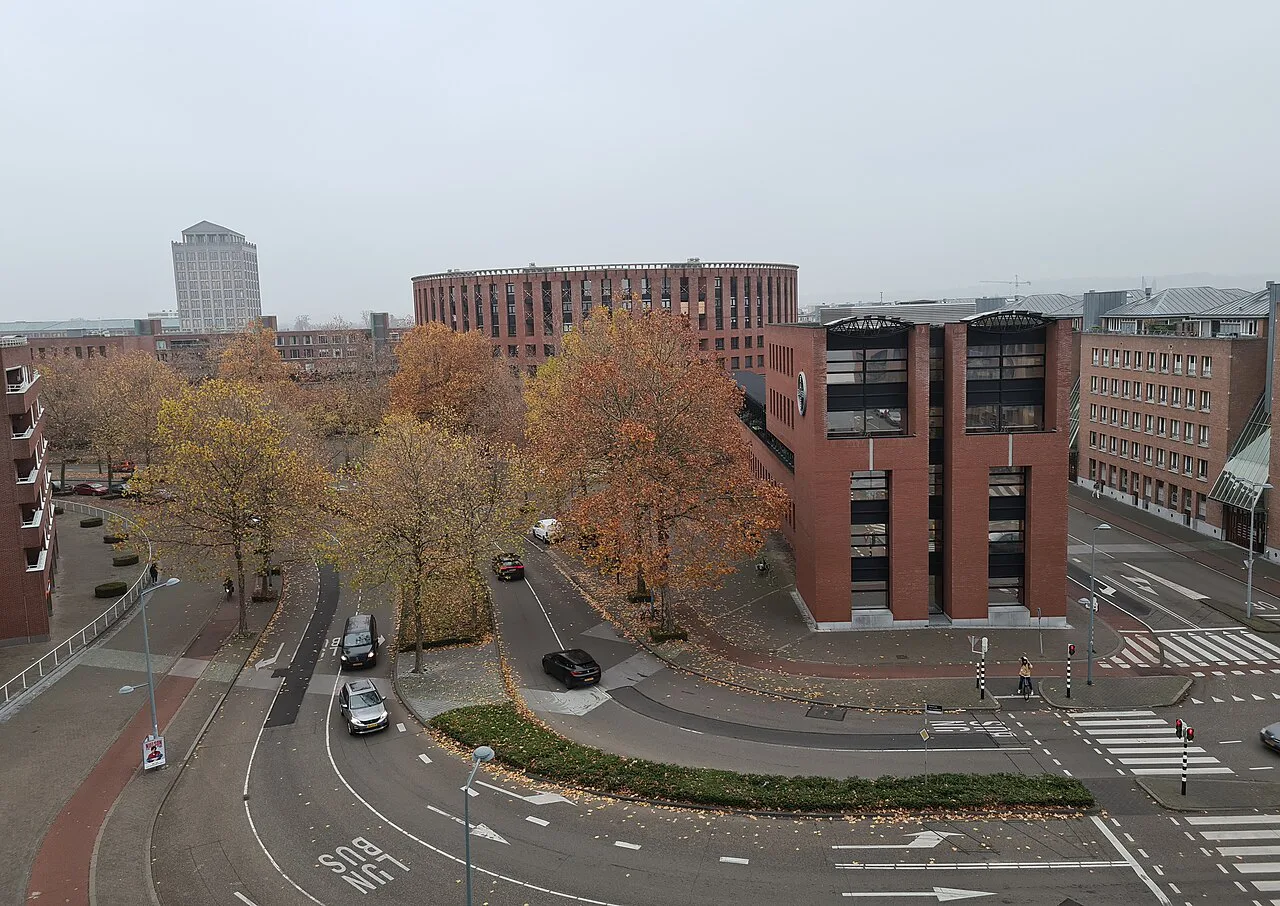 The Céramique district seen from Centre Céramique, Maastricht.