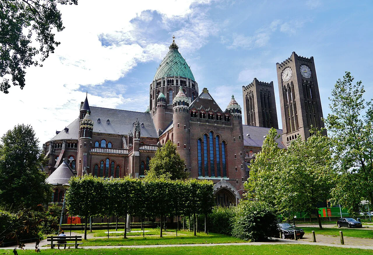 The Cathedral of St Bavo (Kathedrale Basiliek Sint Bavo), Haarlem.