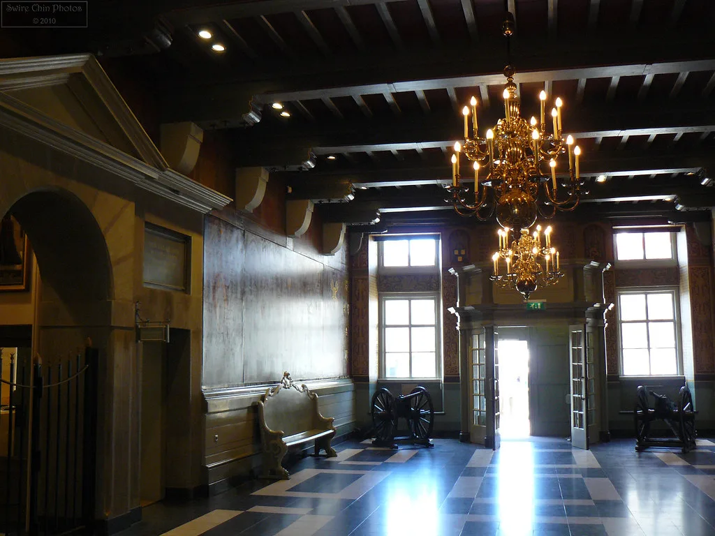 Inside the Stadhuis of Den Bosch.