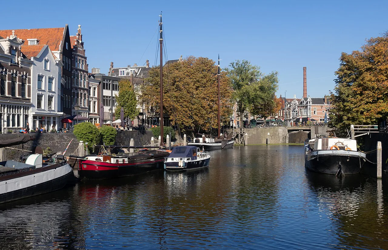 The Aelbrechtskolk in Delfshaven, Rotterdam.