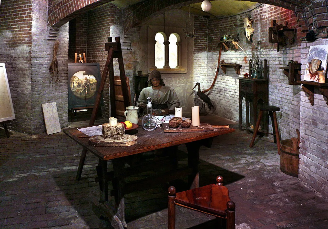 A room in the Jheronimus Bosch Art Center, Den Bosch.