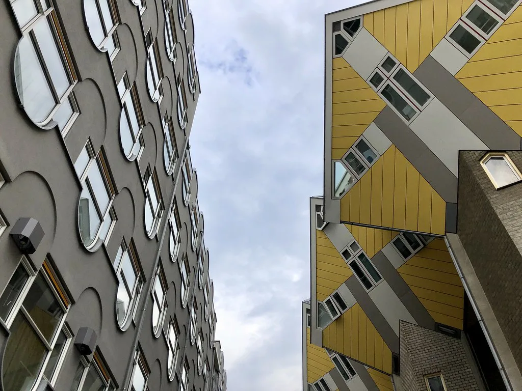 The cube houses, Rotterdam.