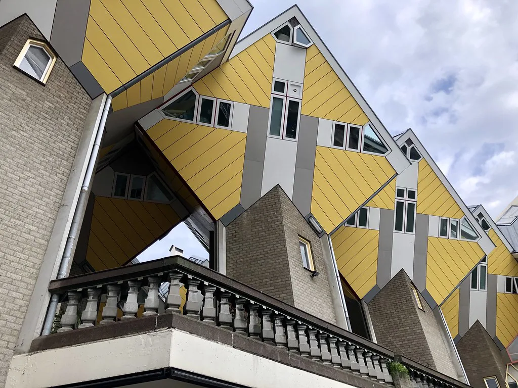 The cube houses, Rotterdam.