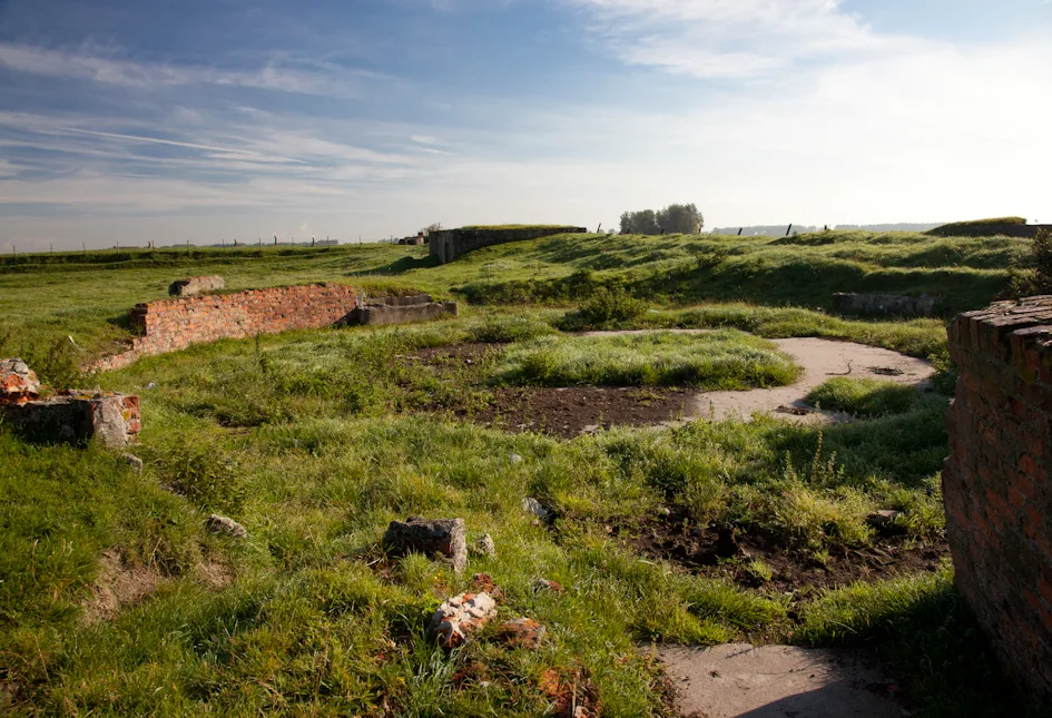 The earthworks of Fort Isabella near Den Bosch.