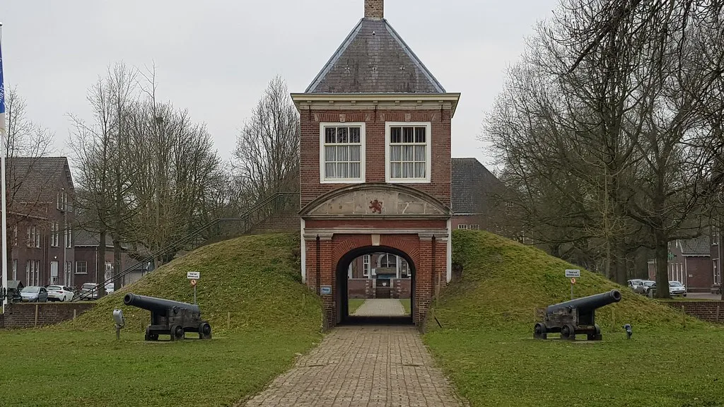 The gatehouse of Fort Isabella near Den Bosch.