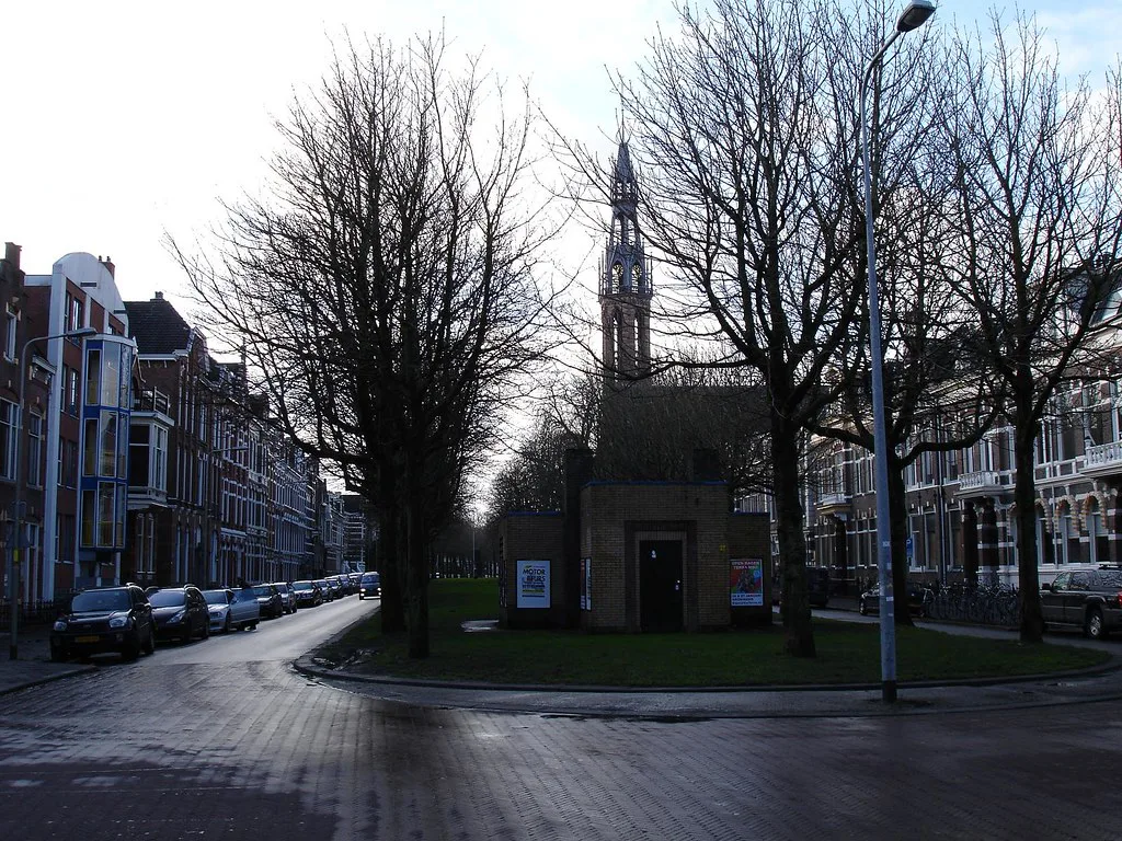 A street by St Joseph's Cathedral, Groningen.