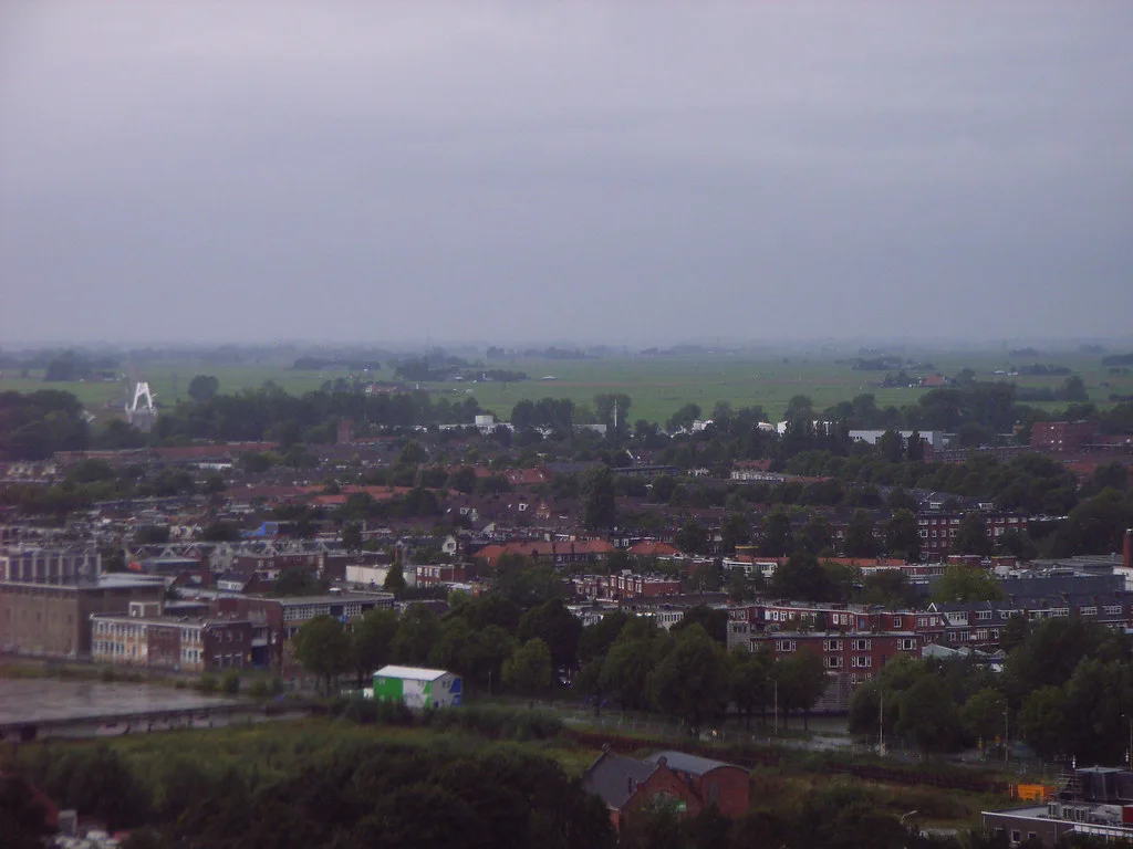 Groningen seen from the Martinitoren.