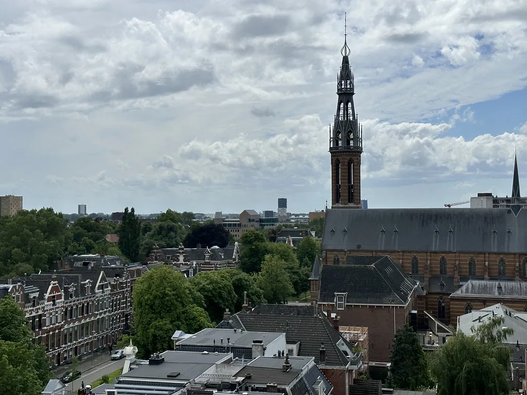 Groningen's skyline and the Martinitoren.