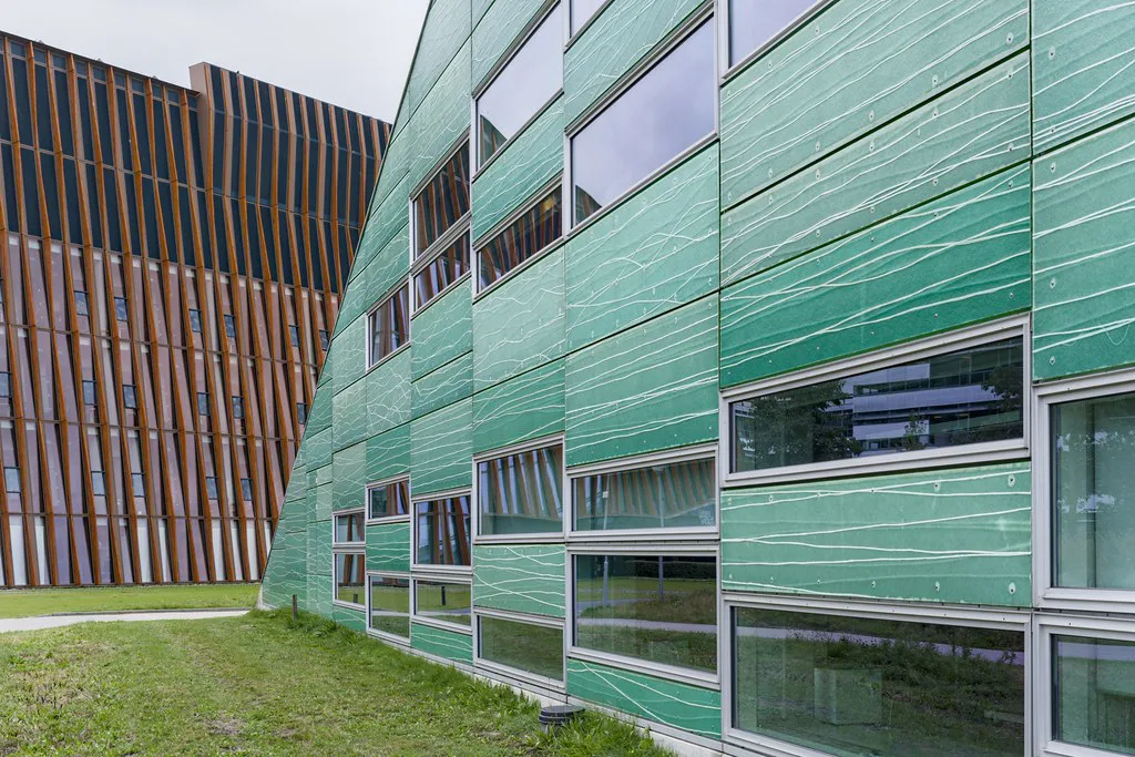 Modern architecture in Groningen.