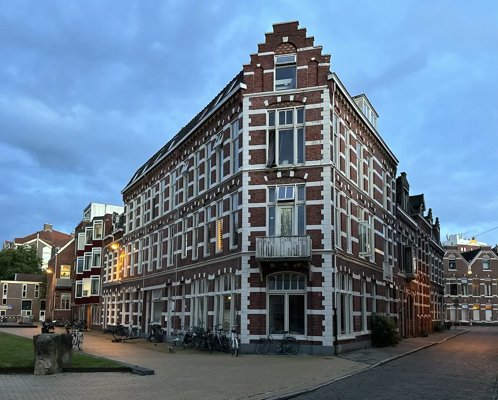 A historic building in central Groningen.