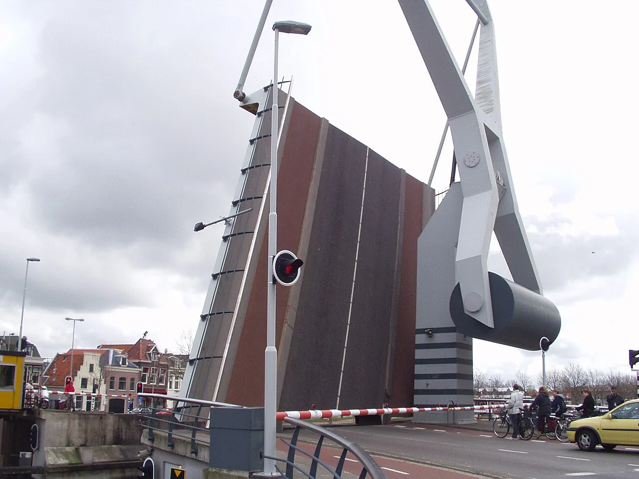 The Verfrollerbrug drawbridge, Haarlem.