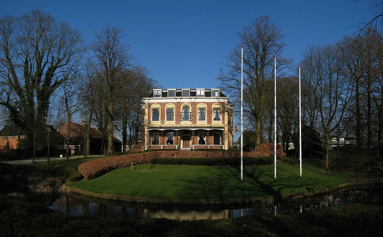The Hilghestede villa in Helpman, Groningen.