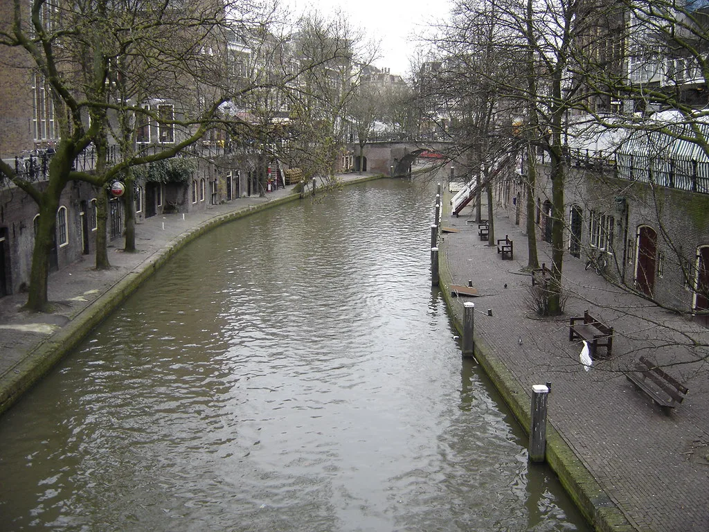 A canal in Utrecht.