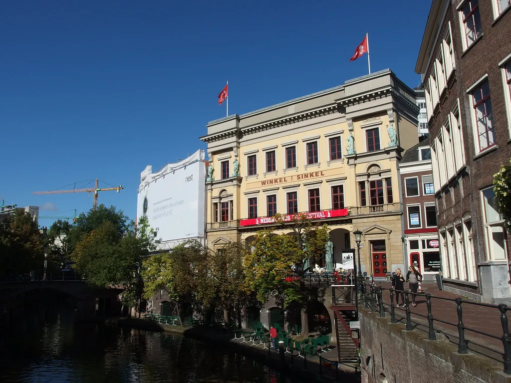 The Oudegracht, Utrecht.