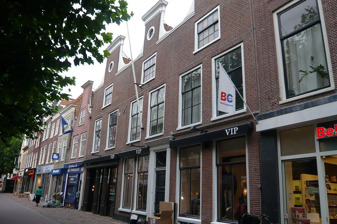Shops on the Grote Houtstraat, Haarlem.