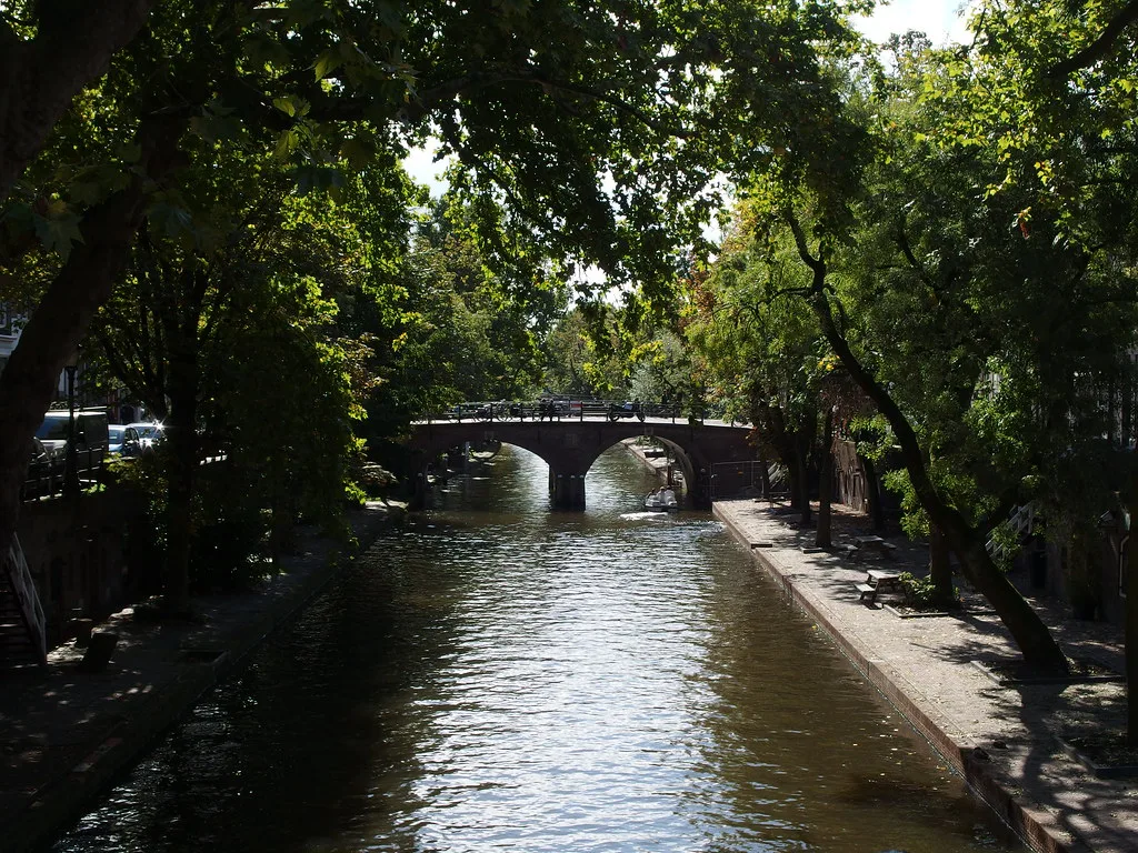 The Oudegracht, Utrecht.
