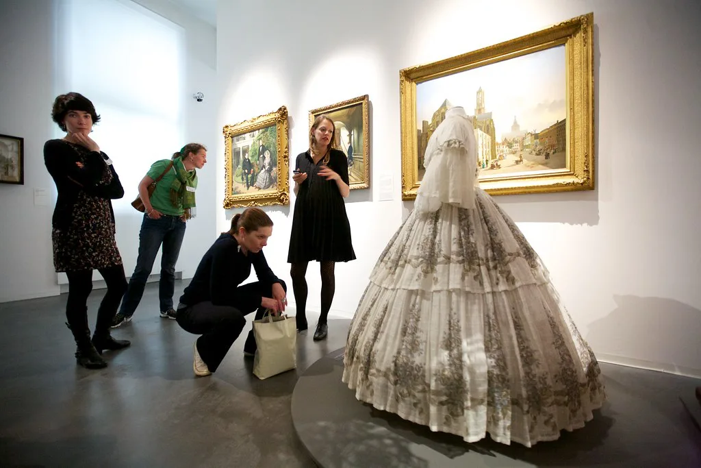 A fashion exhibition at the Centraal Museum, Utrecht.