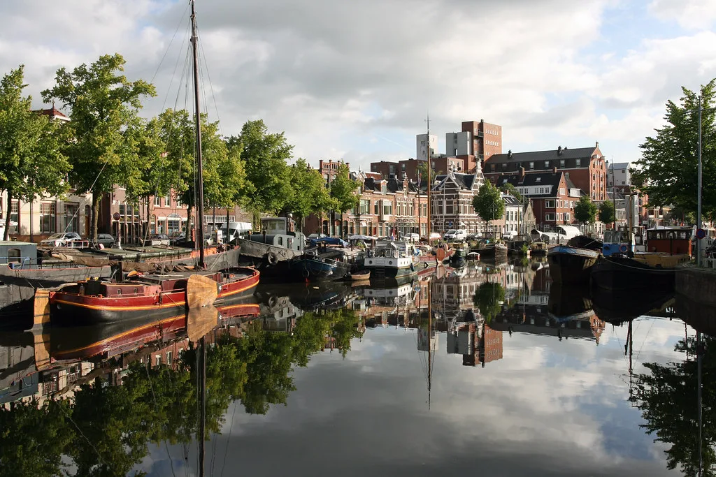 The Noorderhaven, Groningen, near Korrewegwijk.