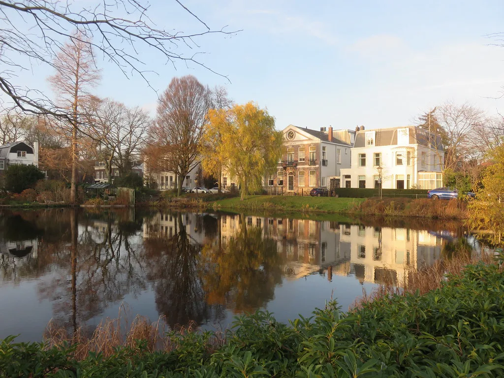 A pond by the Slotlaan, Kralingen, Rotterdam.