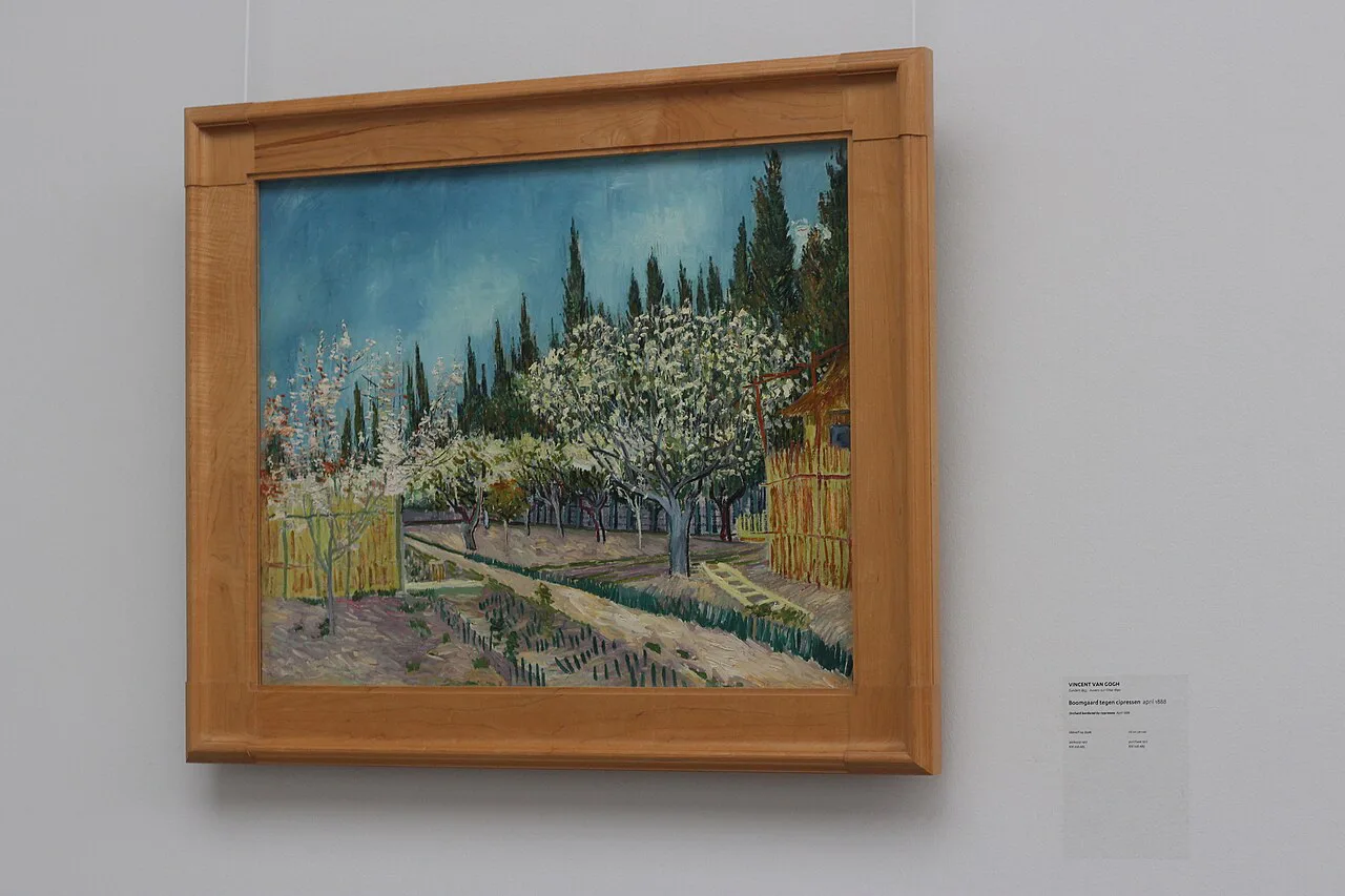 A Van Gogh painting in the Kröller-Müller Museum, Otterlo.