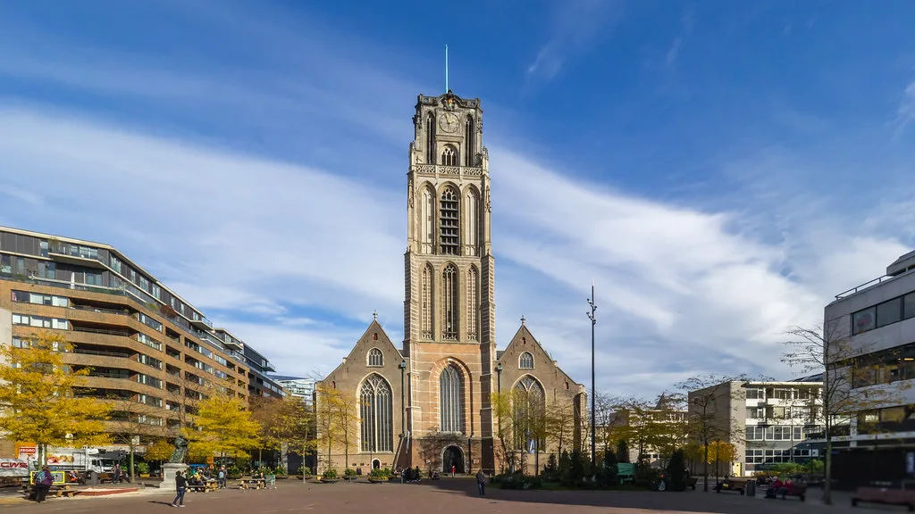 The Grote of Sint-Laurenskerk, Rotterdam.