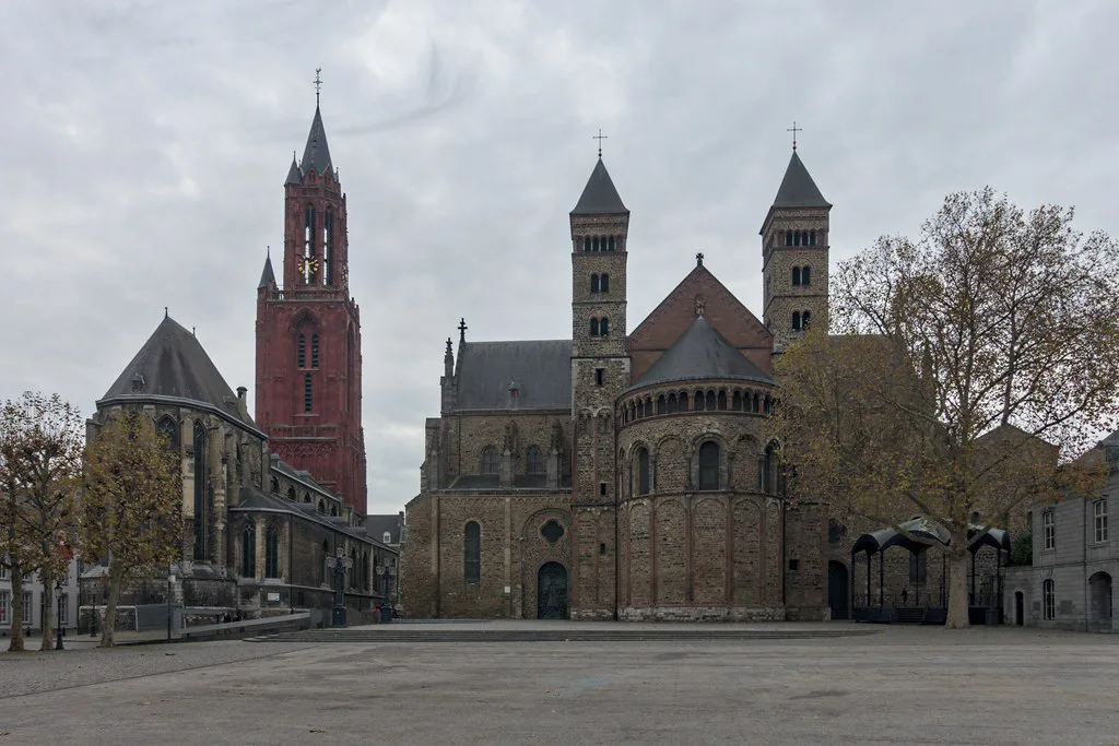 St John's Church and the Basilica of Saint Servatius, Maastricht.