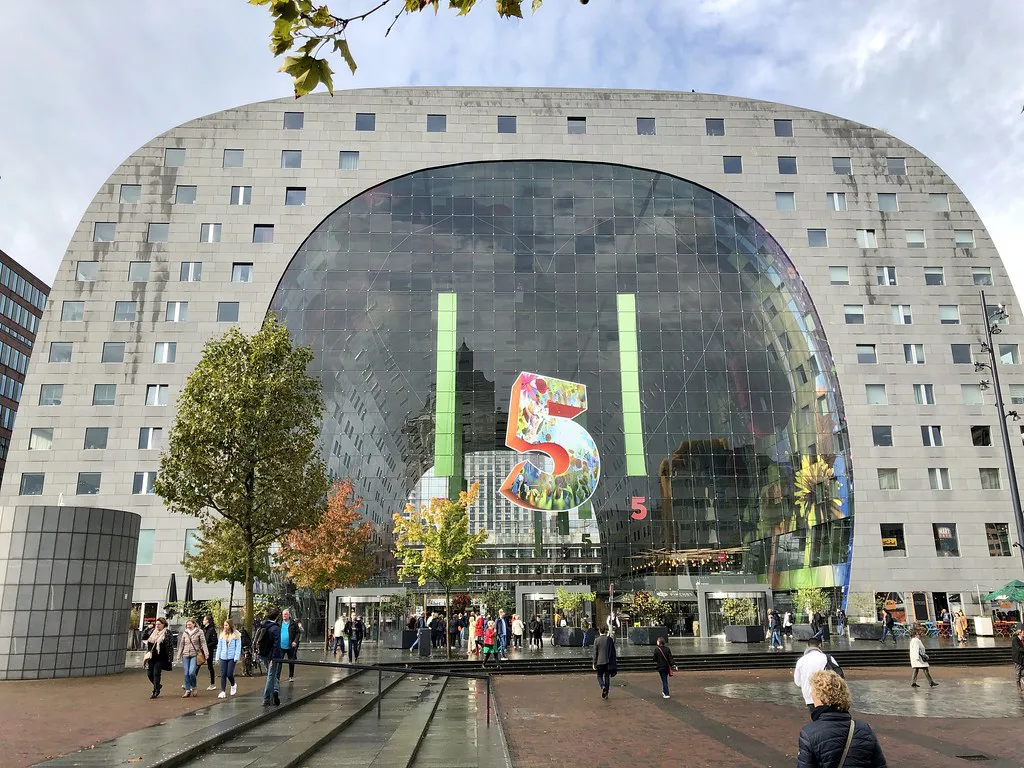 The Markthal, Rotterdam.