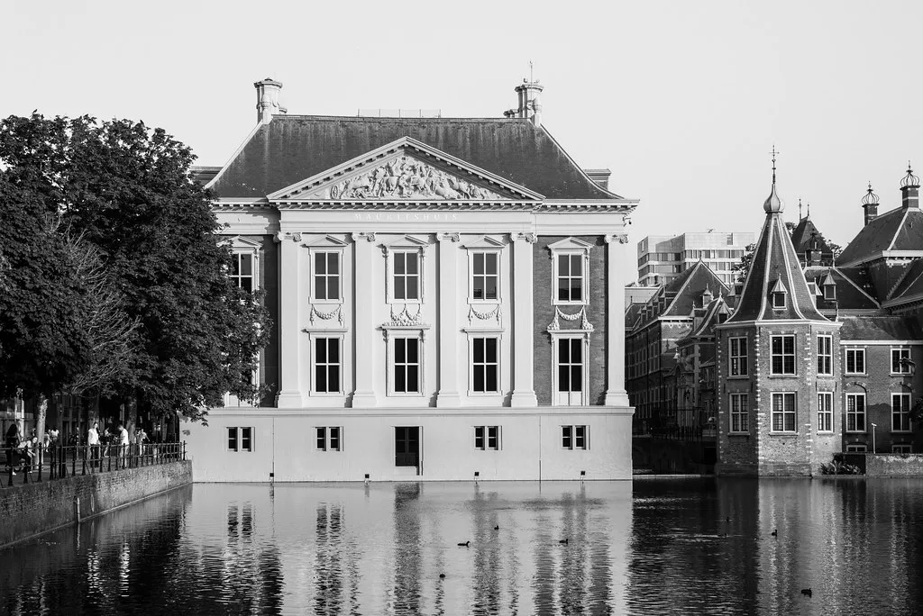 The Mauritshuis on the Hofvijver, The Hague.