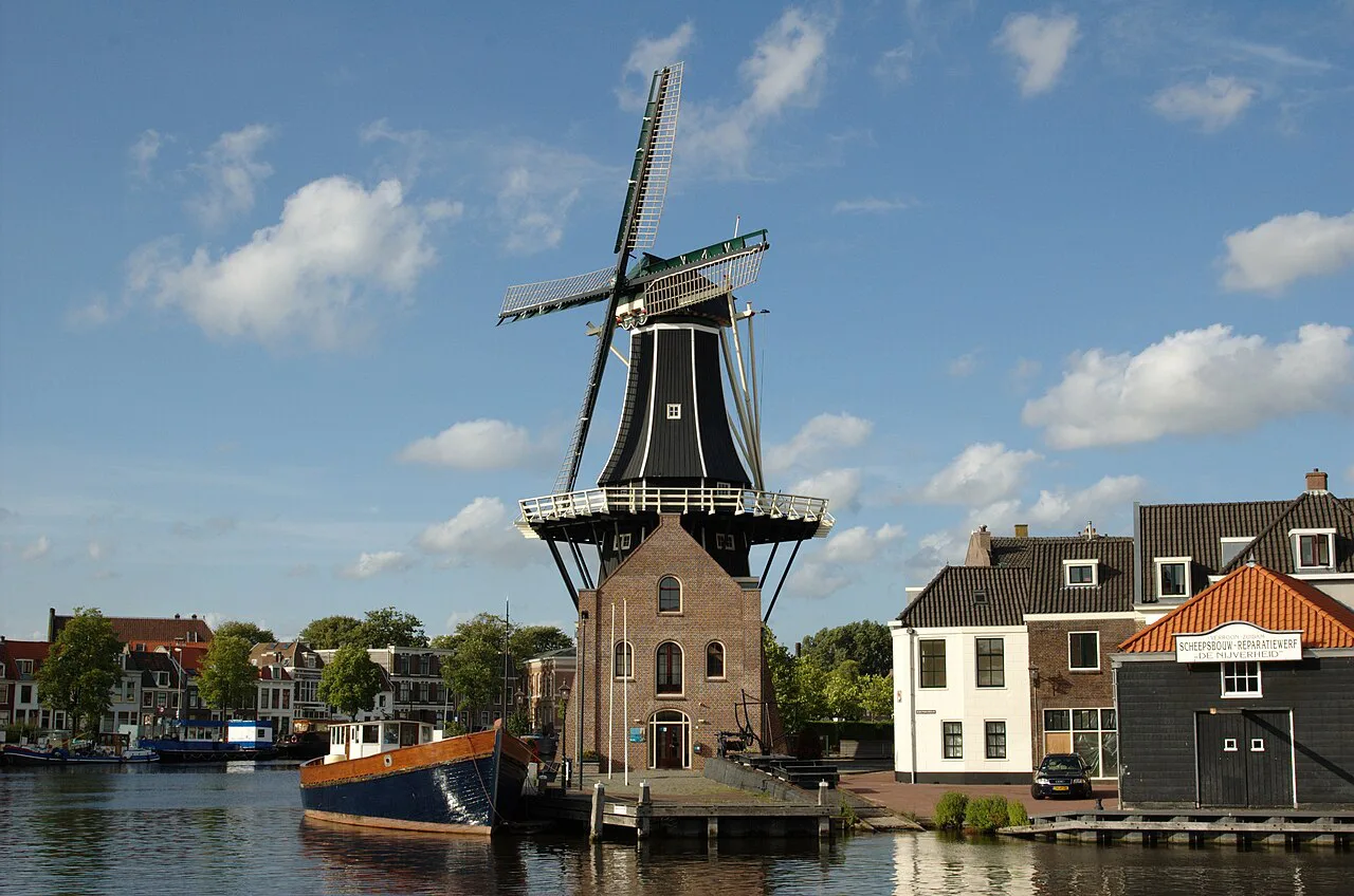 Molen De Adriaan and the Spaarne, Haarlem.