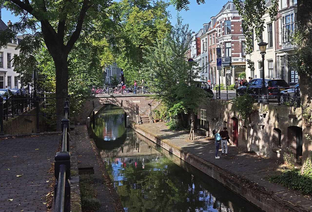 The Nieuwegracht in Utrecht's Museumkwartier.