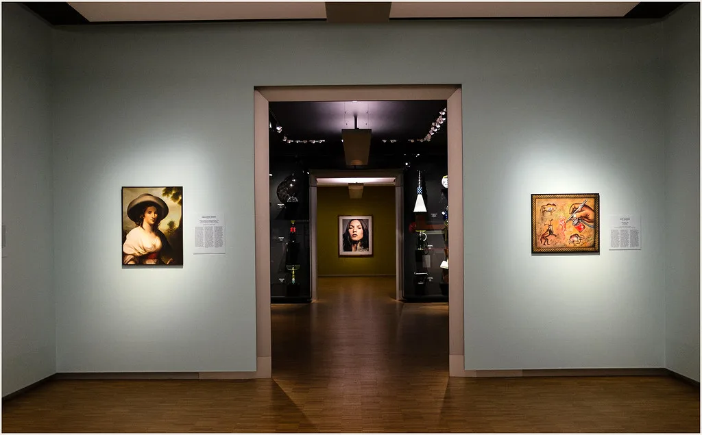 A gallery in the Groninger Museum.