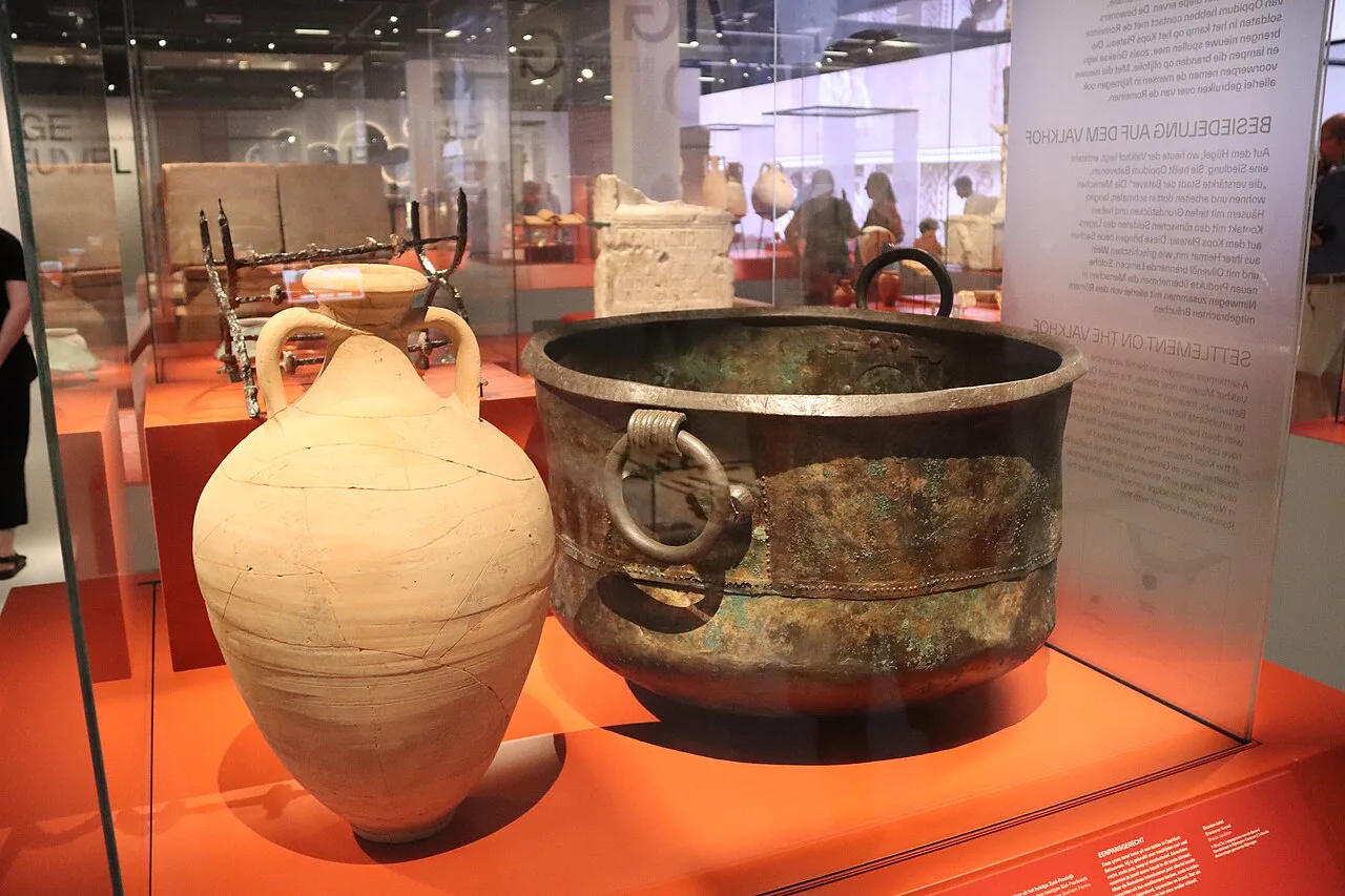Roman finds in Museum Het Valkhof, Nijmegen.