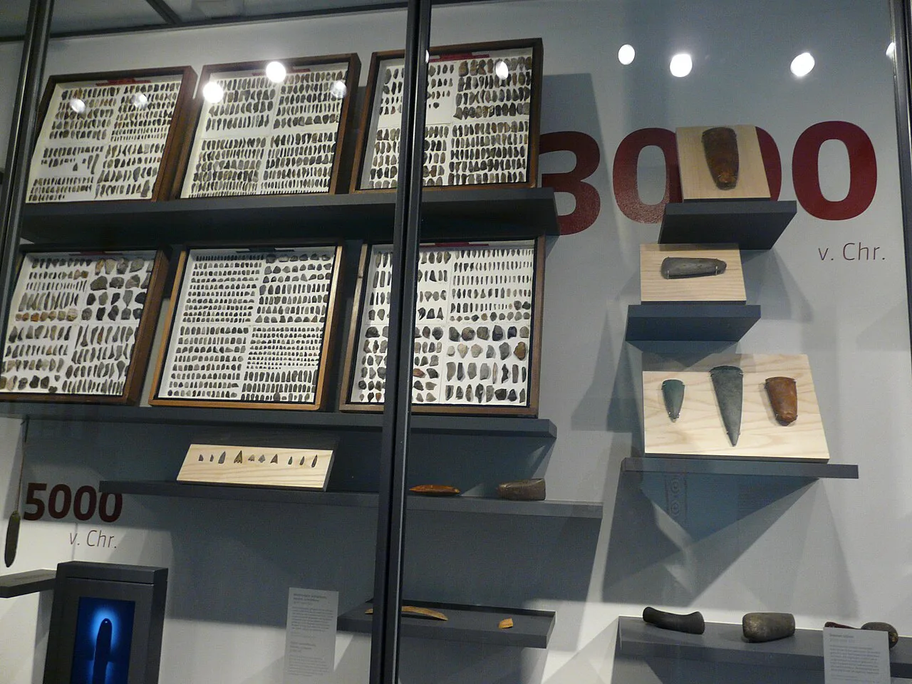 A display case in Het Noordbrabants Museum, Den Bosch.