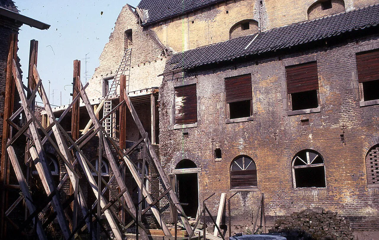 Restoration work at the former Bonnefanten convent, Maastricht.
