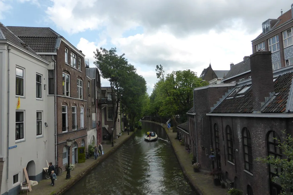 A canal in Utrecht.
