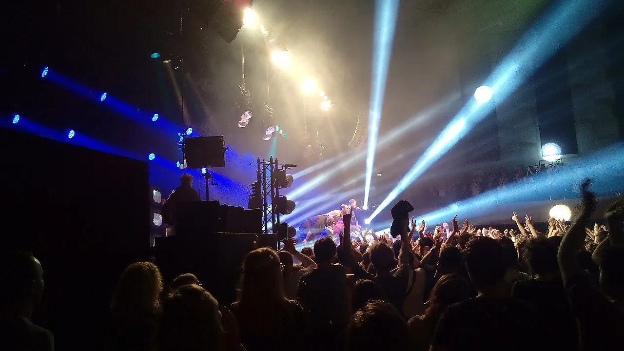 A concert at De Oosterpoort, Groningen.
