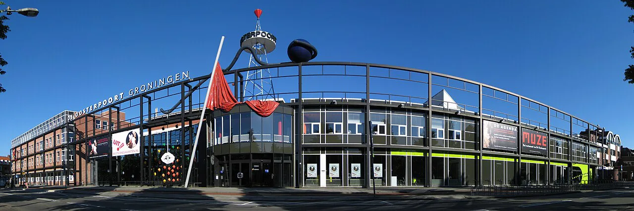 De Oosterpoort cultural centre on the Trompsingel, Groningen.