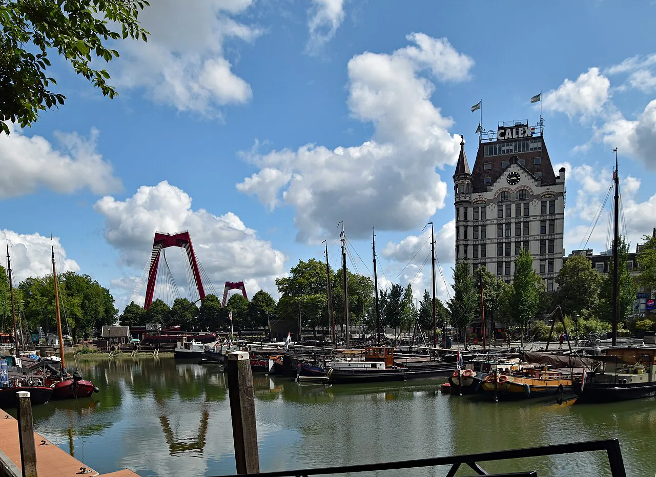 The Oude Haven and the Witte Huis, Rotterdam.