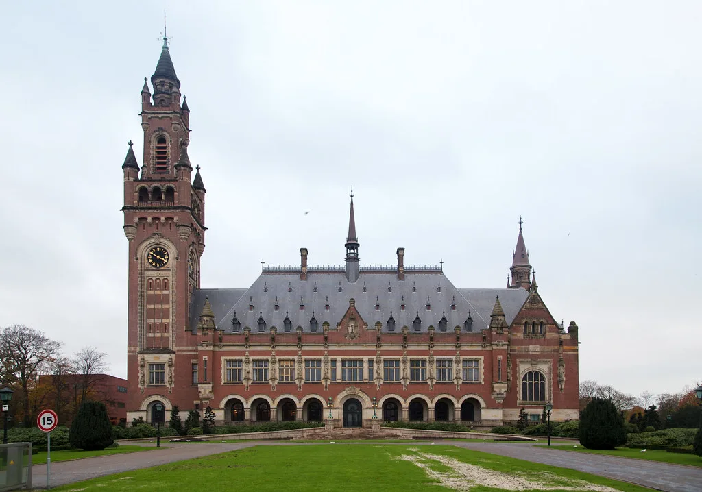 The Peace Palace (Vredespaleis), The Hague.