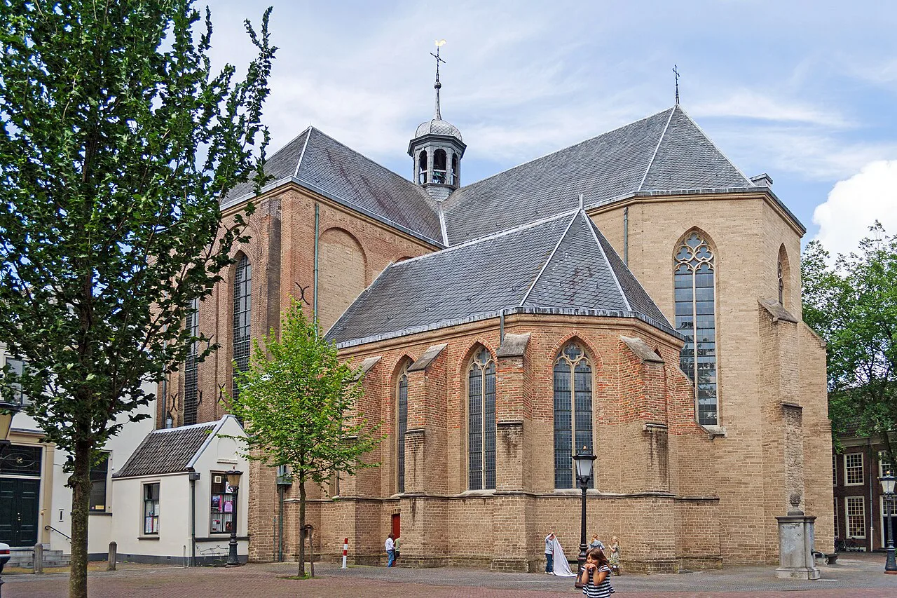 The Pieterskerk and its square, Utrecht.