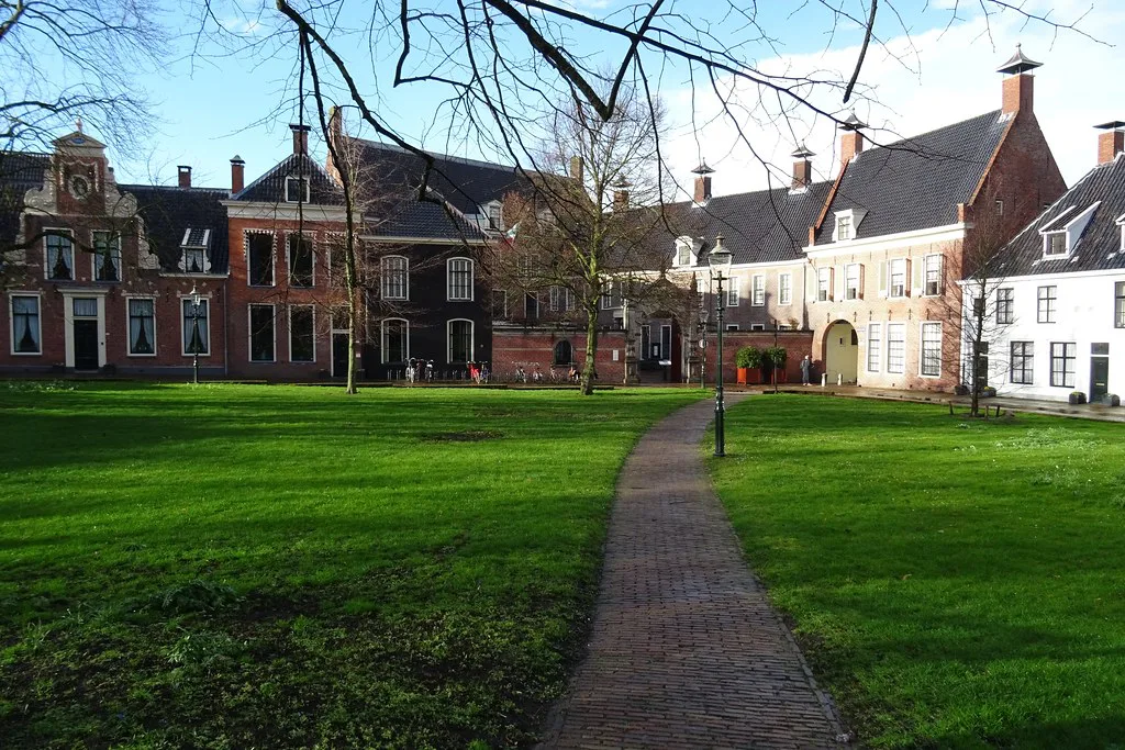 The Prinsenhof garden, Groningen.