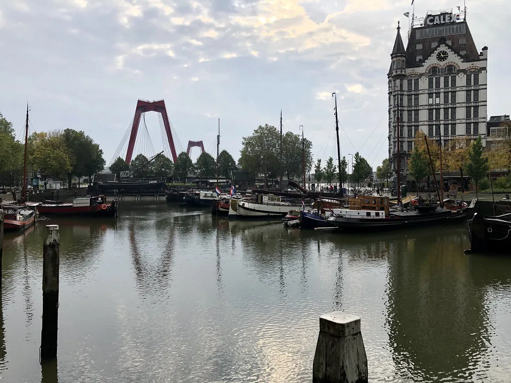 The Oude Haven and the Willemsbrug, Rotterdam.