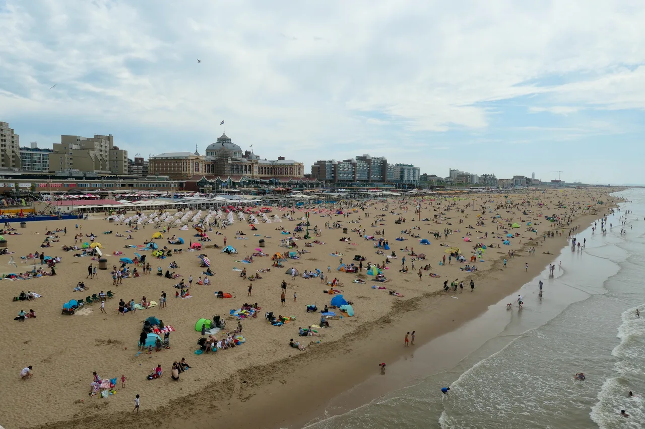 Scheveningen beach and seafront, The Hague.