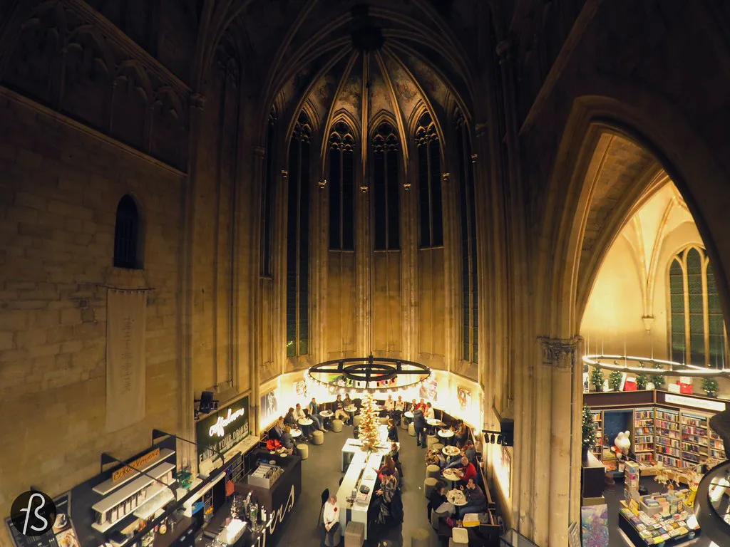 The Dominican church bookshop, Maastricht.